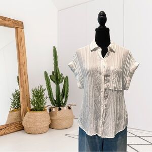 Cloth & Stone Breezy Button Down Top